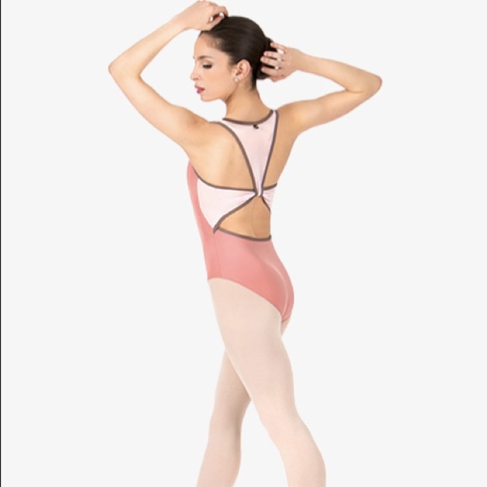 Mesh Back Tank Leotard